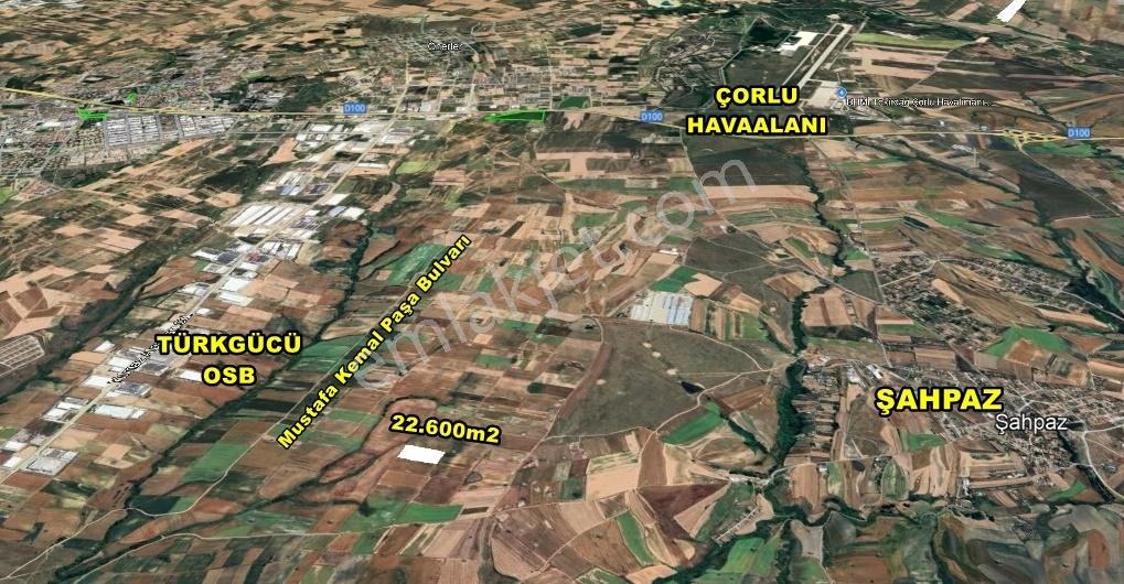 Çorlu Tükgücü'nde Emsallerinin Altında Fiyat.. 22.600m2 Tek Tapu - Görsel 6