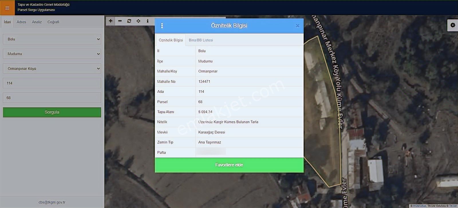 Mudurnu Taşkesti'de Satılık Tavuk Kümesi Ve Arazisi - Görsel 9