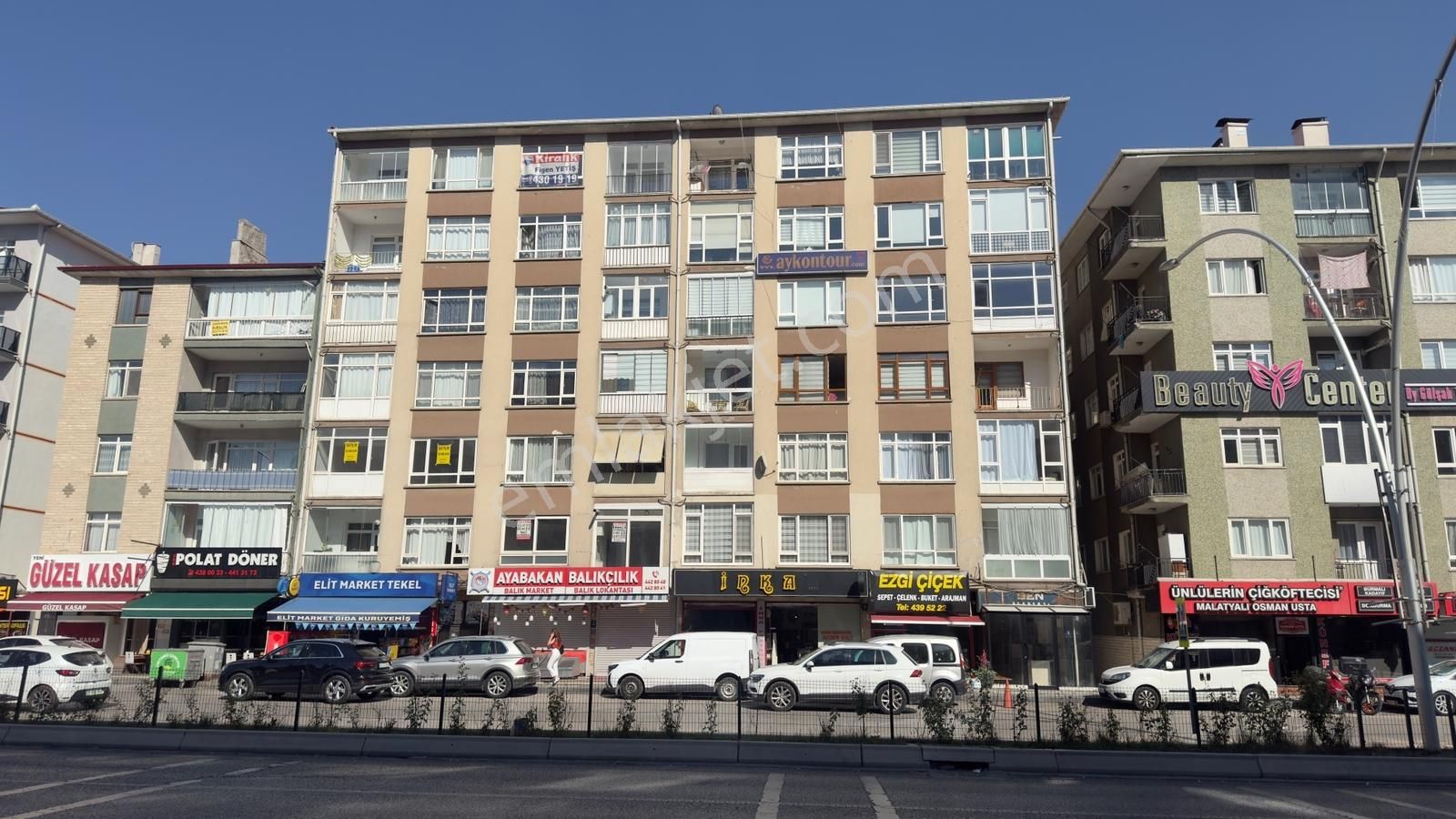 Turan Güneş Bulvar Üzeri Kiralık 3+1 Daire İş Yeri - Ofise Uygun