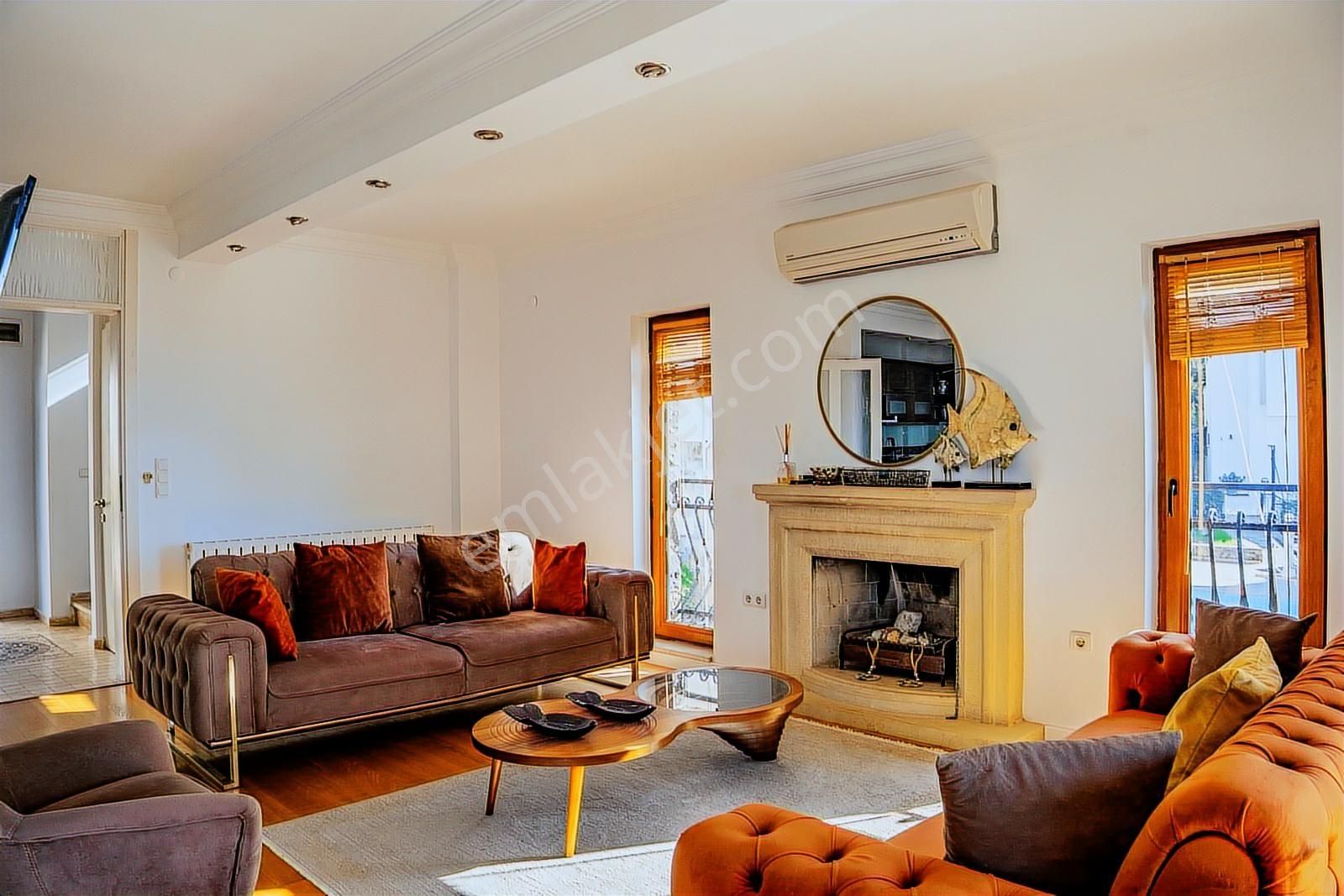 Bodrum Kumbahçe Kale Ve Deniz Manzaralı Satılık Müstakil Villa - Görsel 6