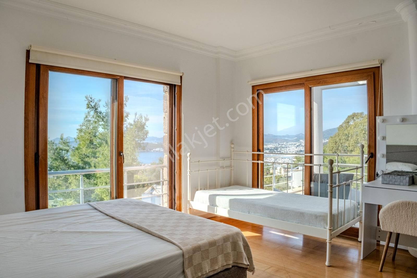 Bodrum Kumbahçe Kale Ve Deniz Manzaralı Satılık Müstakil Villa - Görsel 22