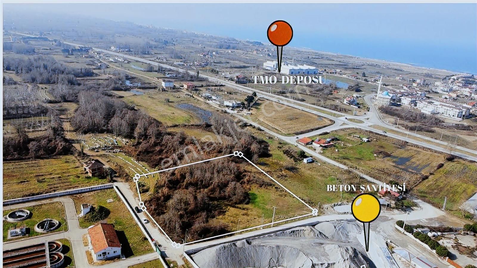 Ana Yola Ve Denize Yakın 4.126 M² Sanayi İmarlı Köşe Parsel