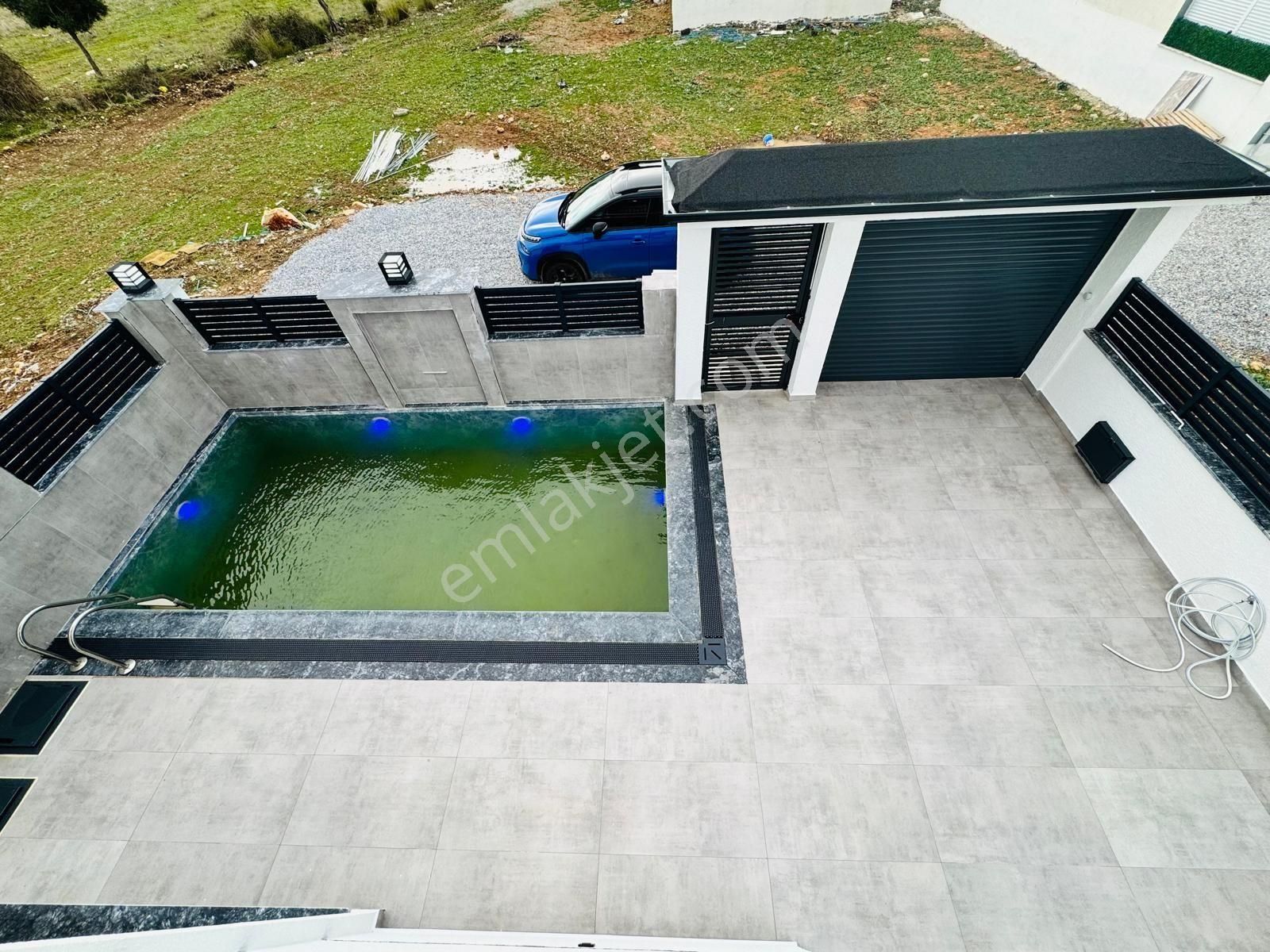 Didimde Satılık Sağtur Bölgesinde Havuzlu Araba Garajlı Villa - Görsel 20