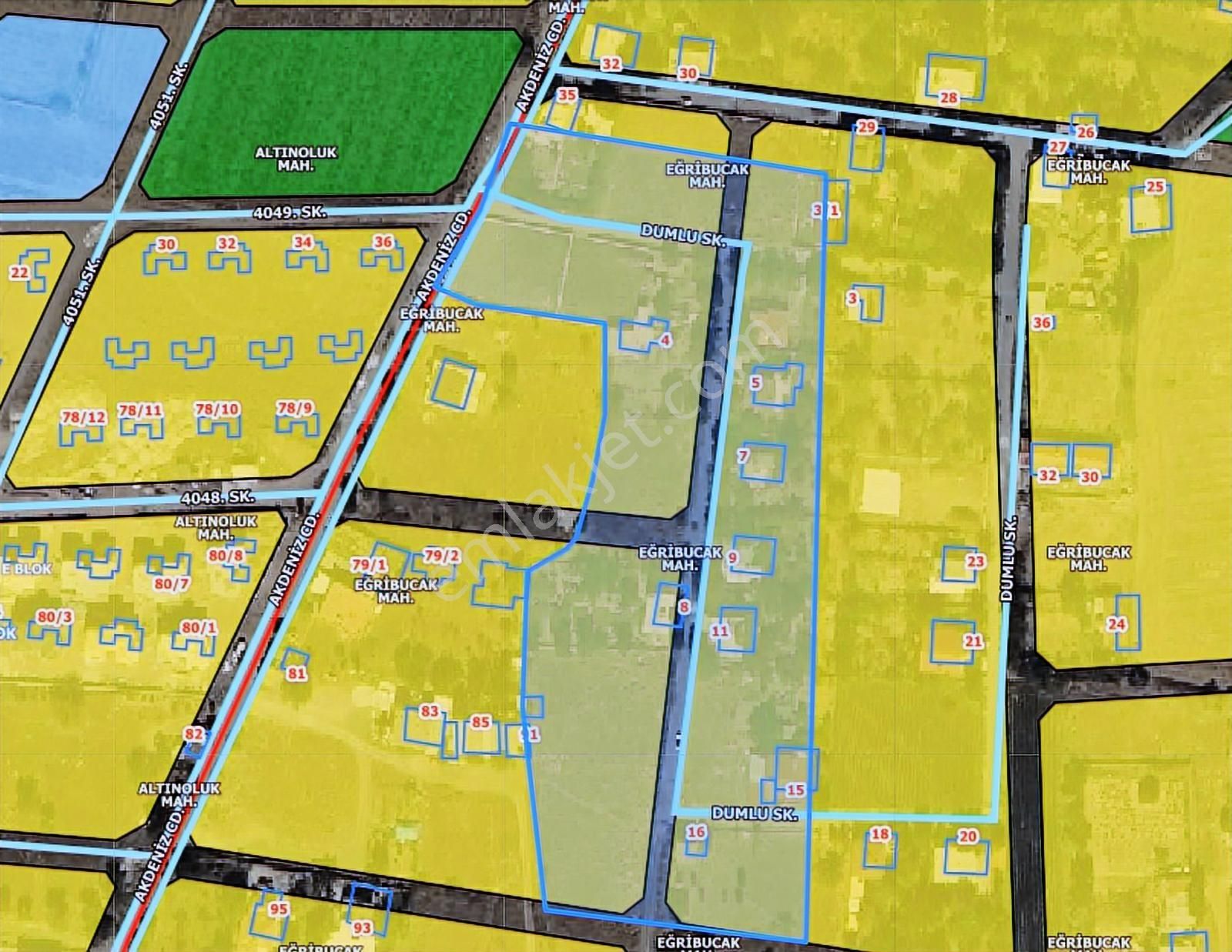 Konal Gayrimenkul | Eğribucağın En Kıymetli Yerinde 725 Mt Hisse - Görsel 8