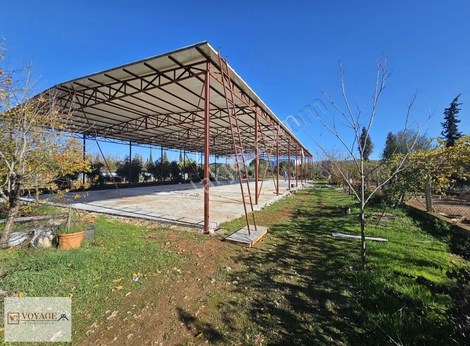 Döşemealtı Kömürcülerde Depolu Ticari Kullanımlı Kiralık Tarla - Görsel 15