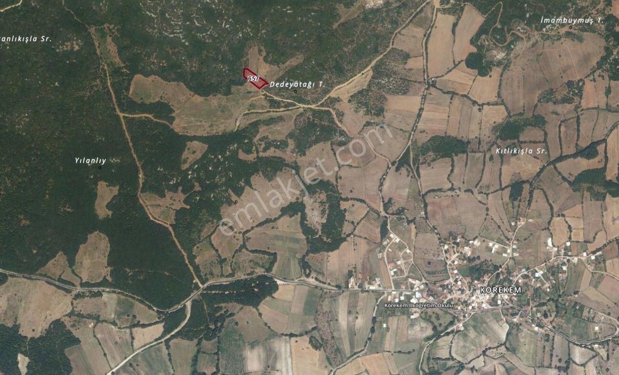 Mustafa Kemal Paşa İlçesi Körekem Mahallesinde Satılık Tarla