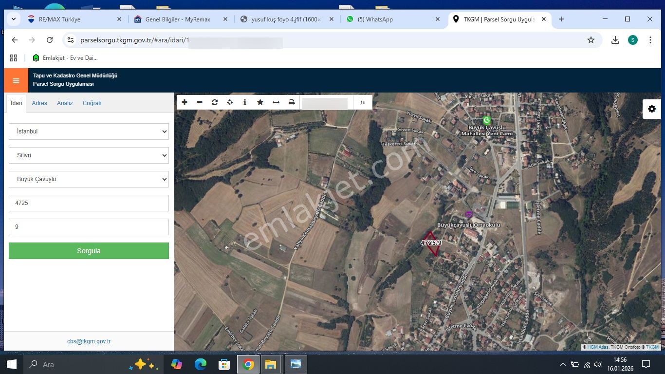 Remax Land' Ten Silivri Büyükçavuşlu' Da İmara Bitişik Arazi - Görsel 2
