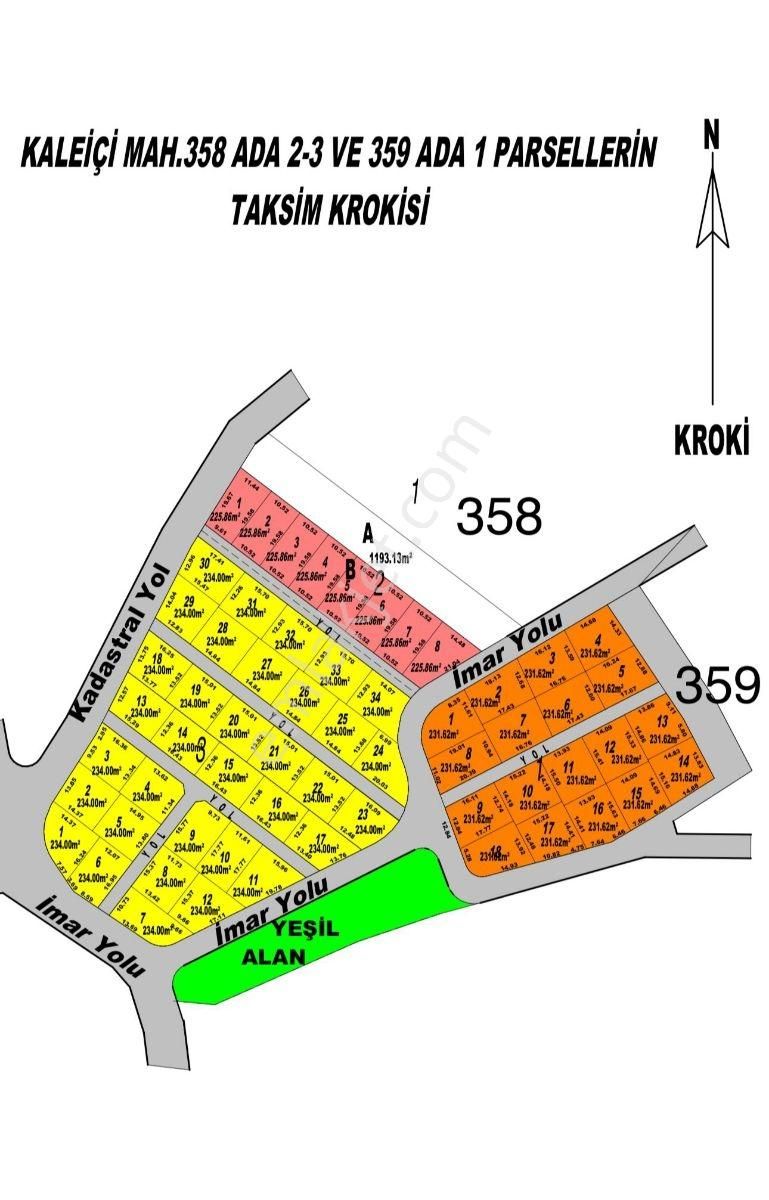 Kaleiçi Mah. Arsa Tapulu Konut İmarlı Arsa - Görsel 4
