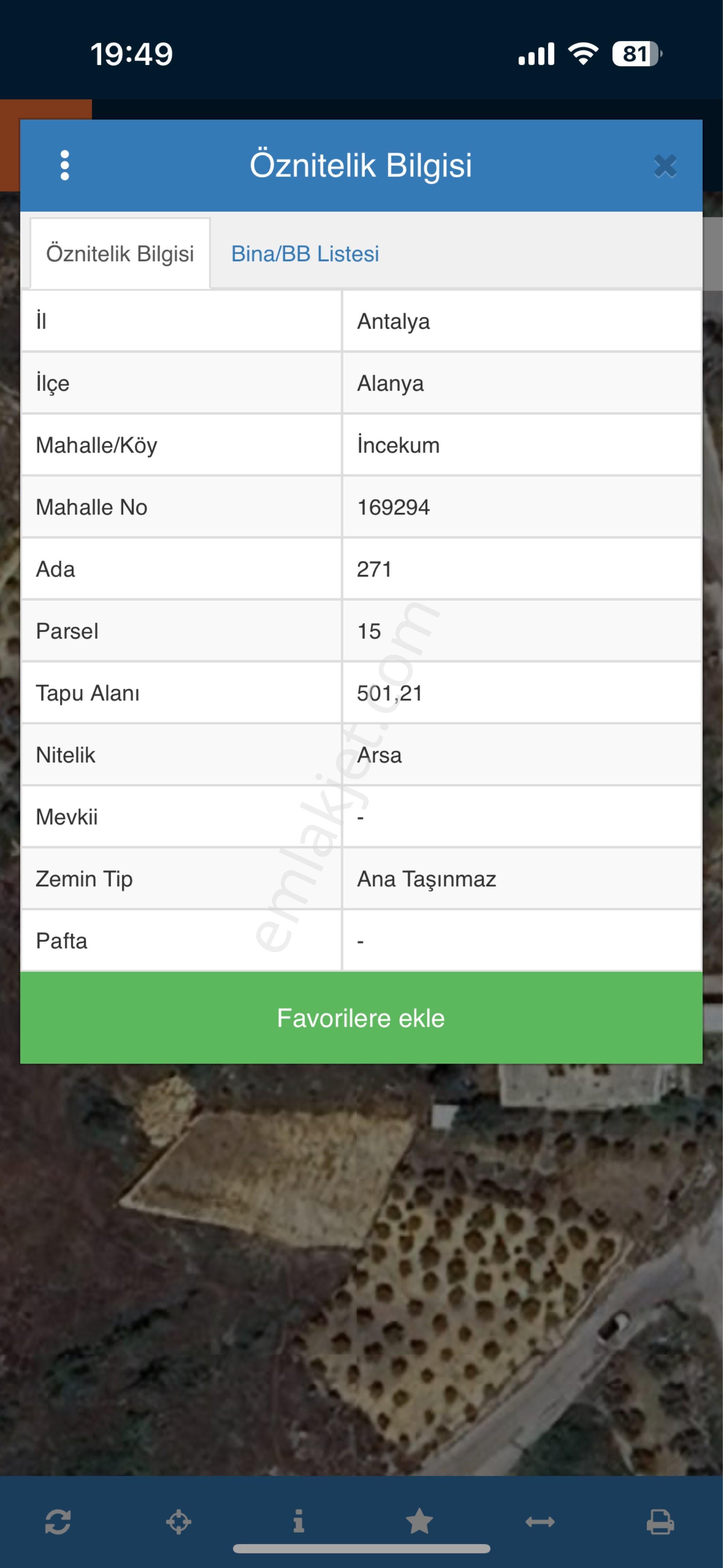 Alanya İncekumda Deniz Mazaralı İmarlı 501 M2 Satılık Villa Arsası - Görsel 9
