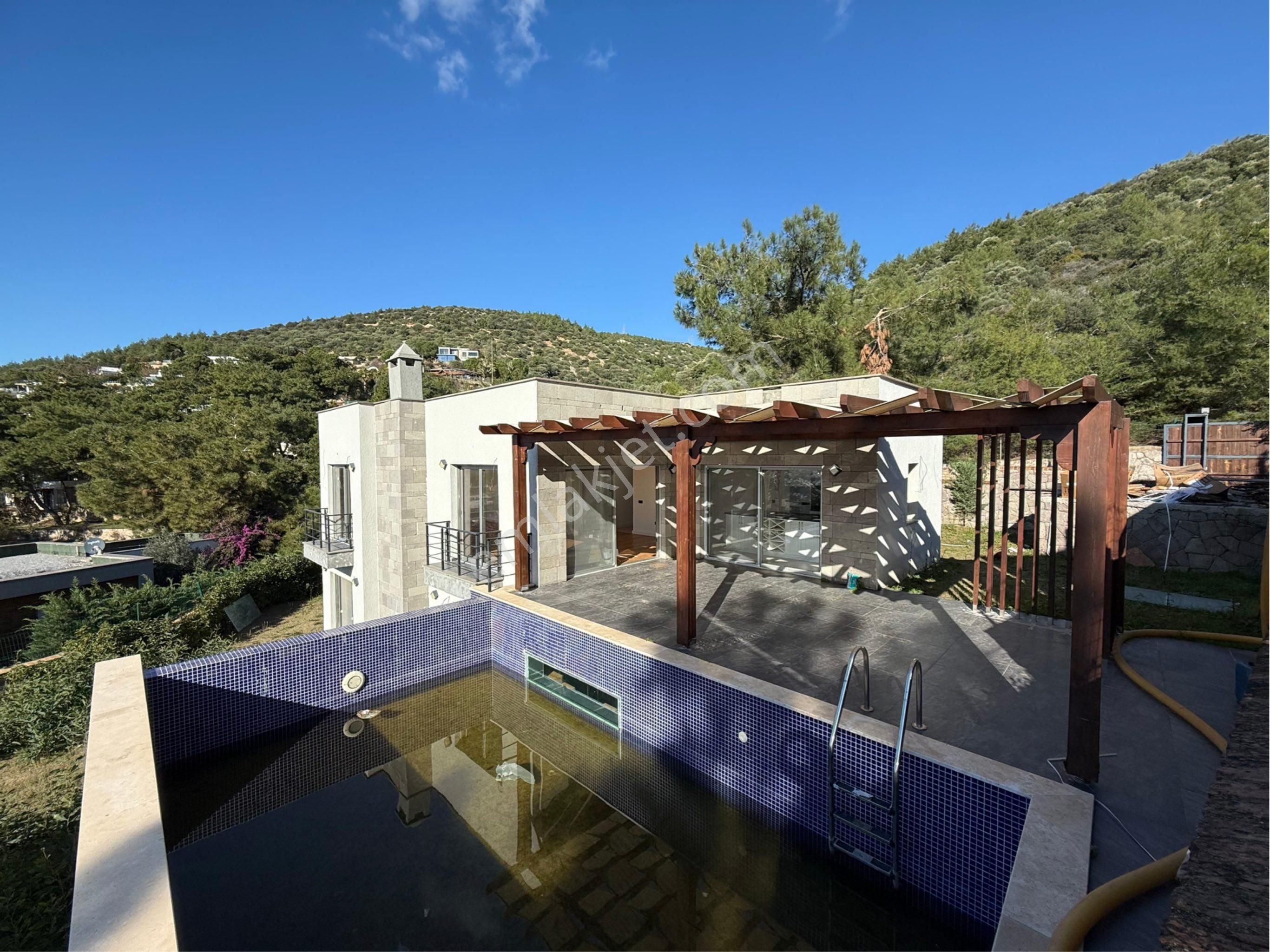 Bodrumda Kiralık Villa Özel Havuzlu Büyük Bahçeli Ev Oasis Civarı - Görsel 19