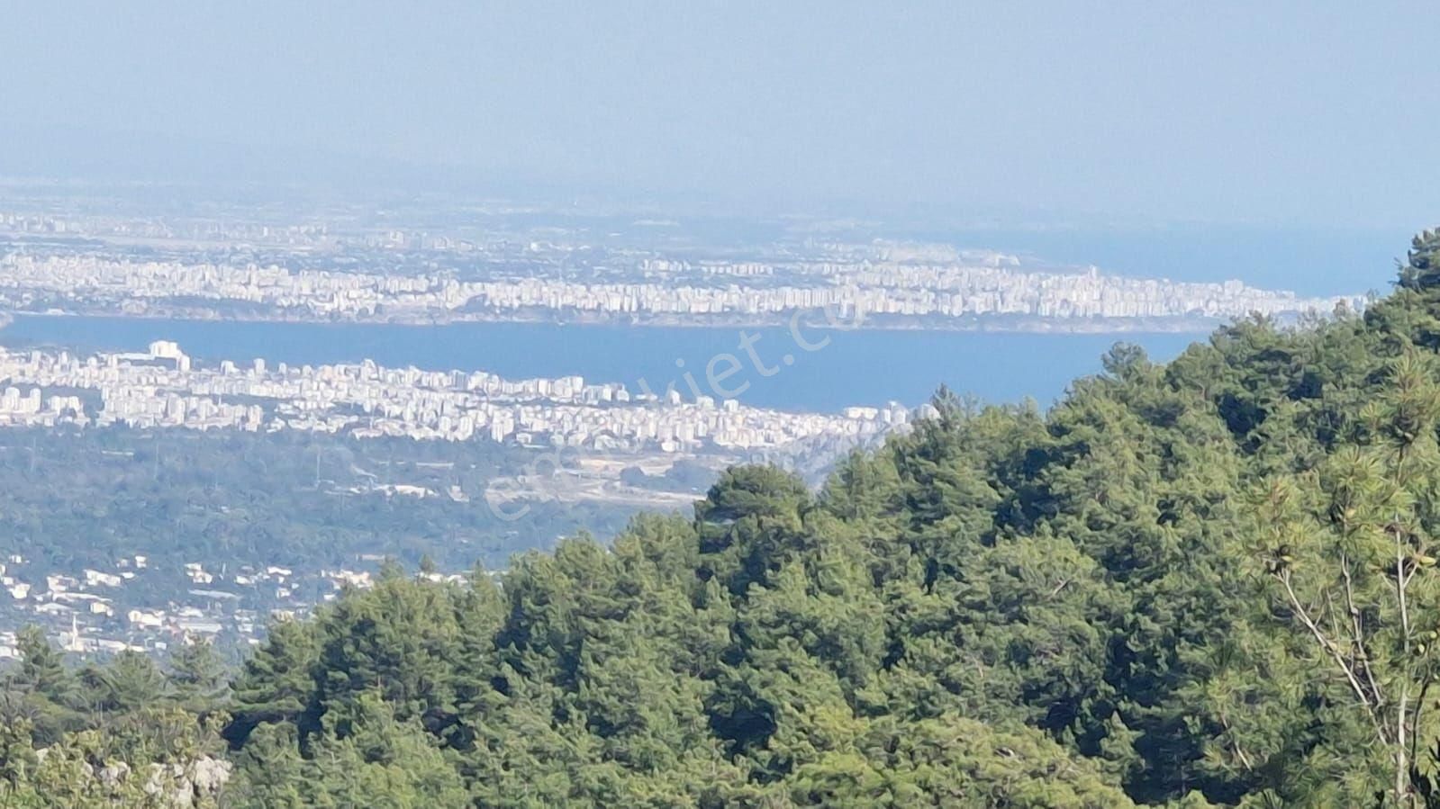 Antalya Konyaaltı Çağlarcada Antalya Manzaralı 985 M2 Arsa