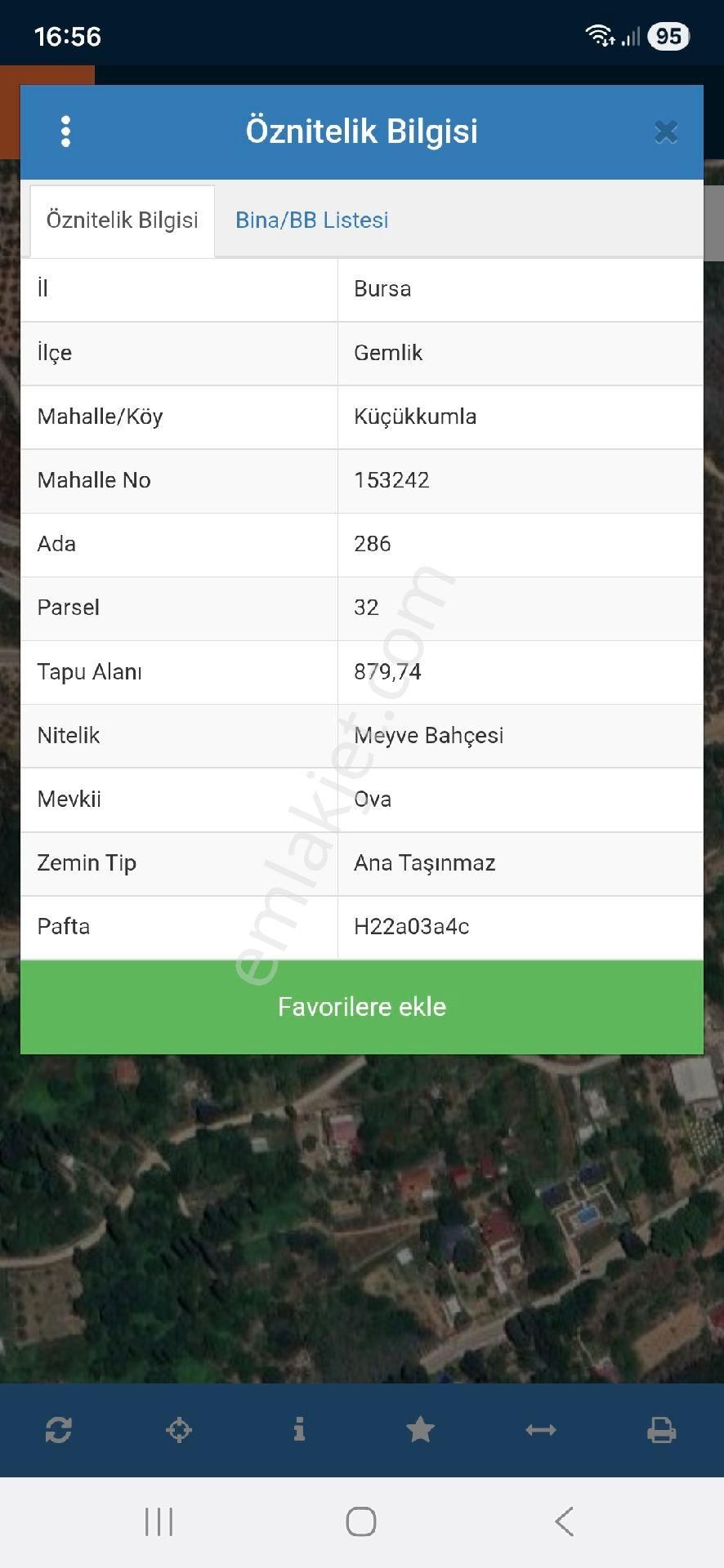 Gemlik K.kumla Feyza Emlak Tan Satılık Bahçe - Görsel 2