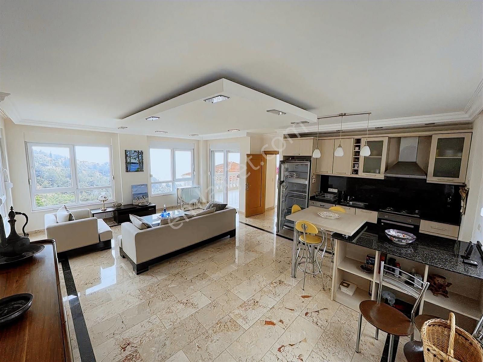 Alanya Bektaşta İkamete Uygun Villa - Görsel 22