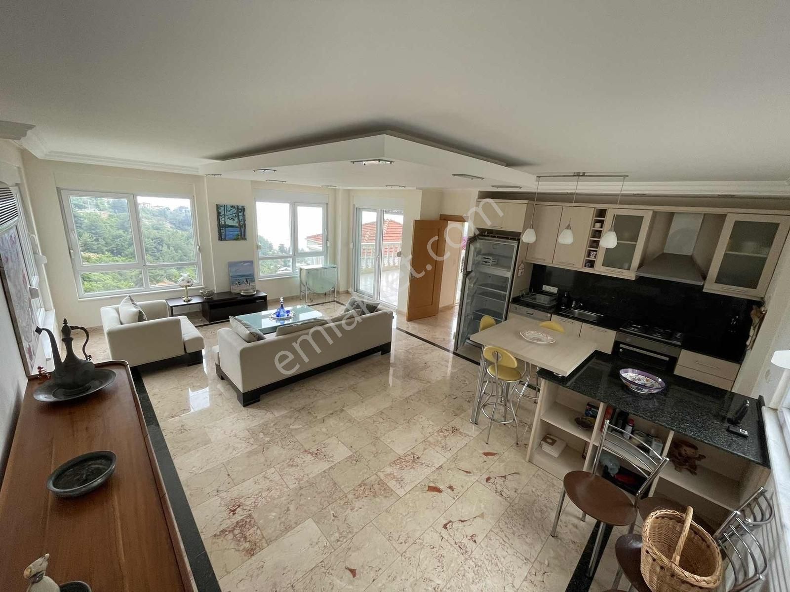 Alanya Bektaşta İkamete Uygun Villa - Görsel 24