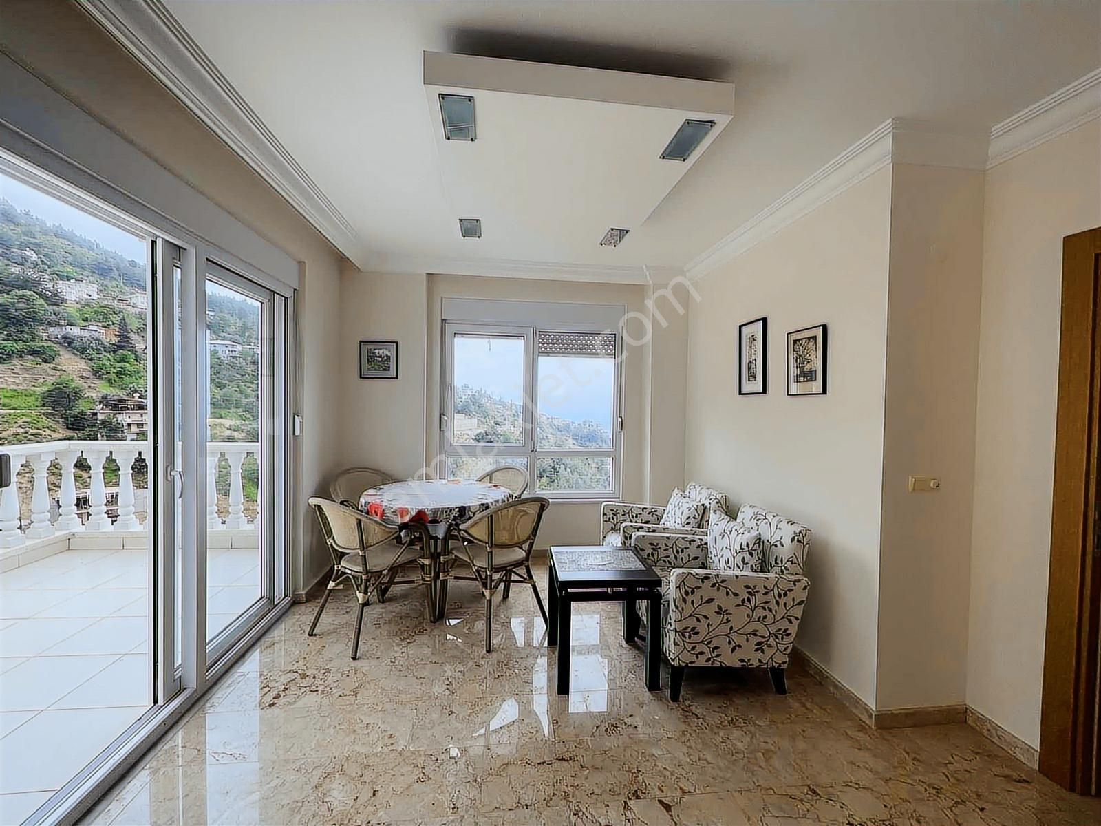 Alanya Bektaşta İkamete Uygun Villa - Görsel 14