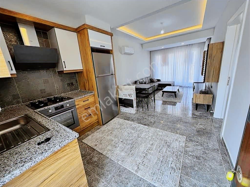 Güzelçamlı'da Denize 750 Mt Full Eşyalı Havuzlu 1+1 Daire - Görsel 9