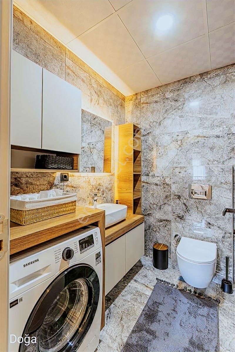 Kuşadası Egemah Havuz Cephe Arakat Yerden Isıtma 2+1 Uygun Daire - Görsel 35