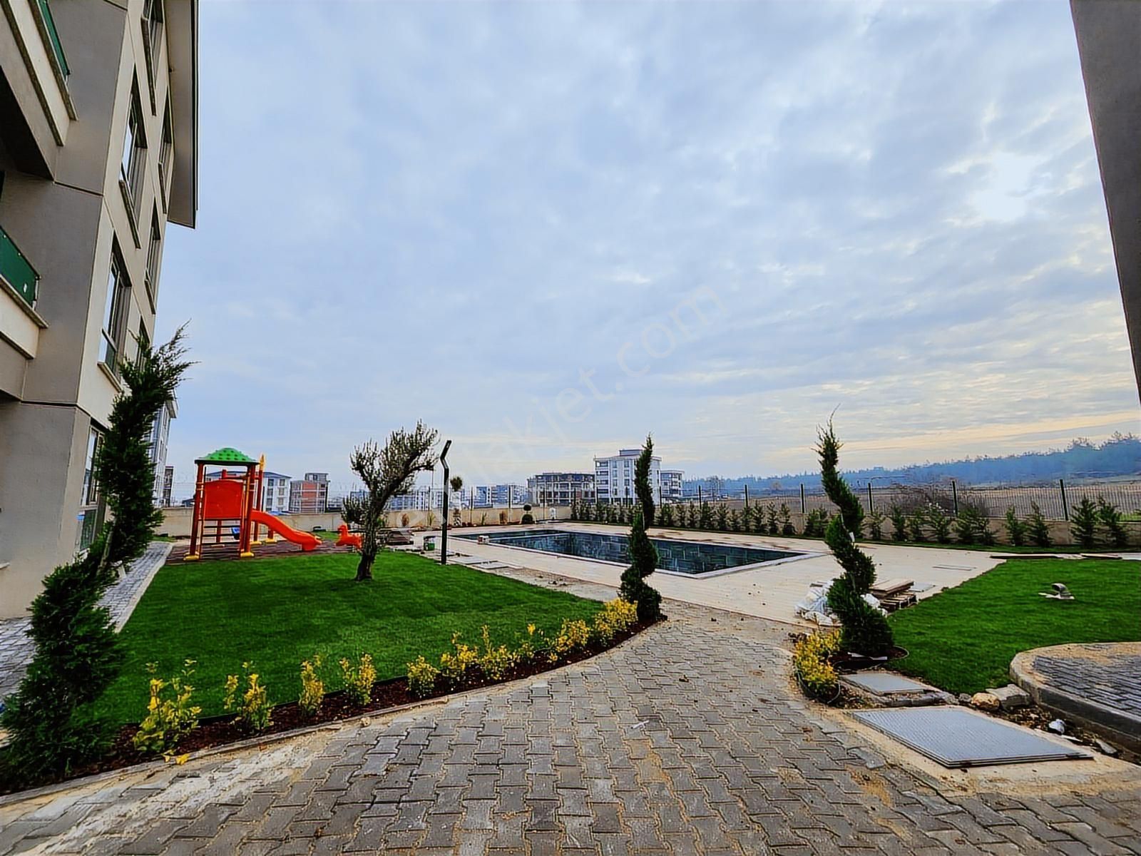 Karnur Da Kiralık Havuzlu 2+1 78m² Net Yerden Isıtma Daire - Görsel 5