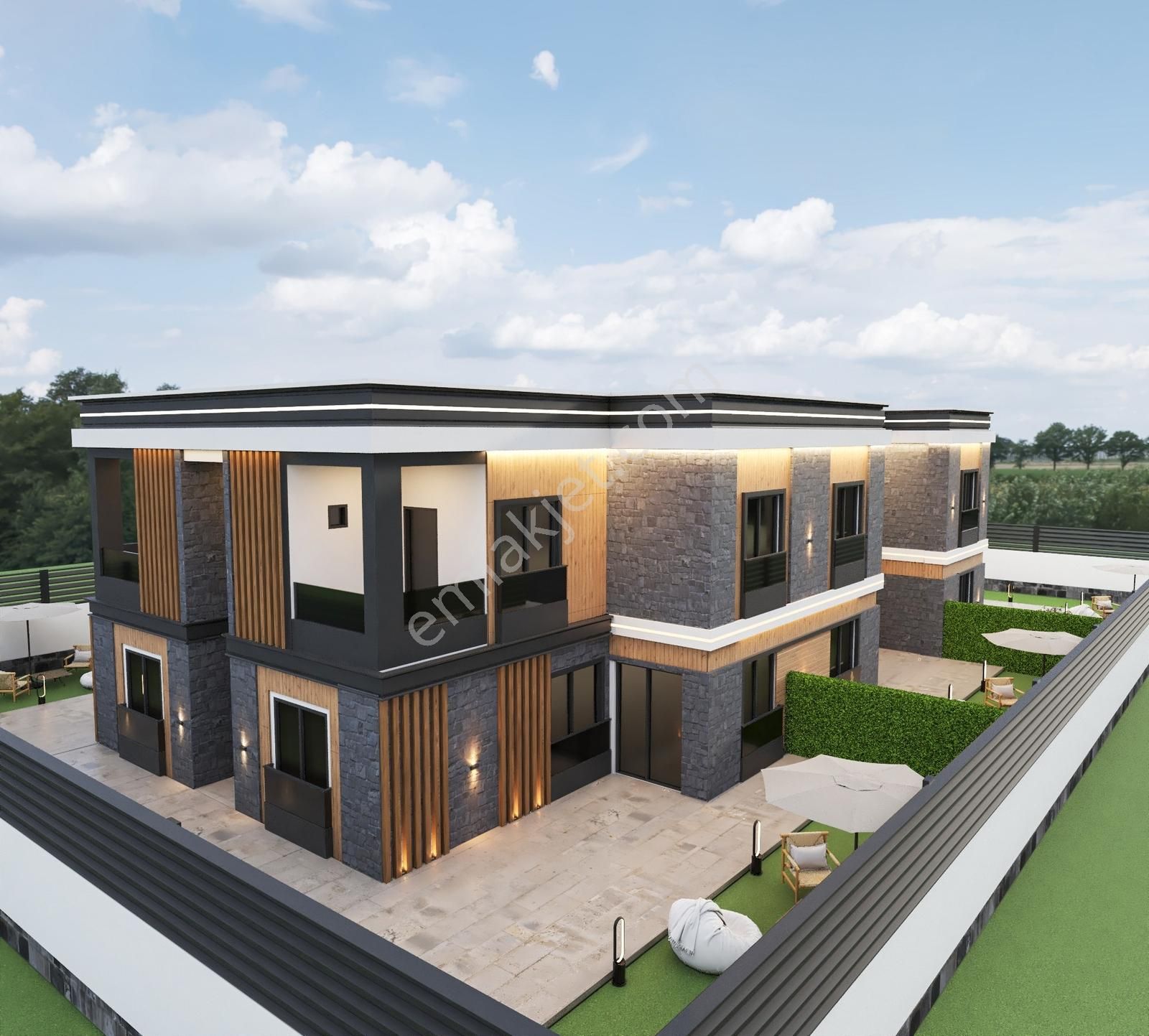 Önerlerde Topraktan Satışa Özel Fiyatla 2+1 Satılık Loft Villa - Görsel 4