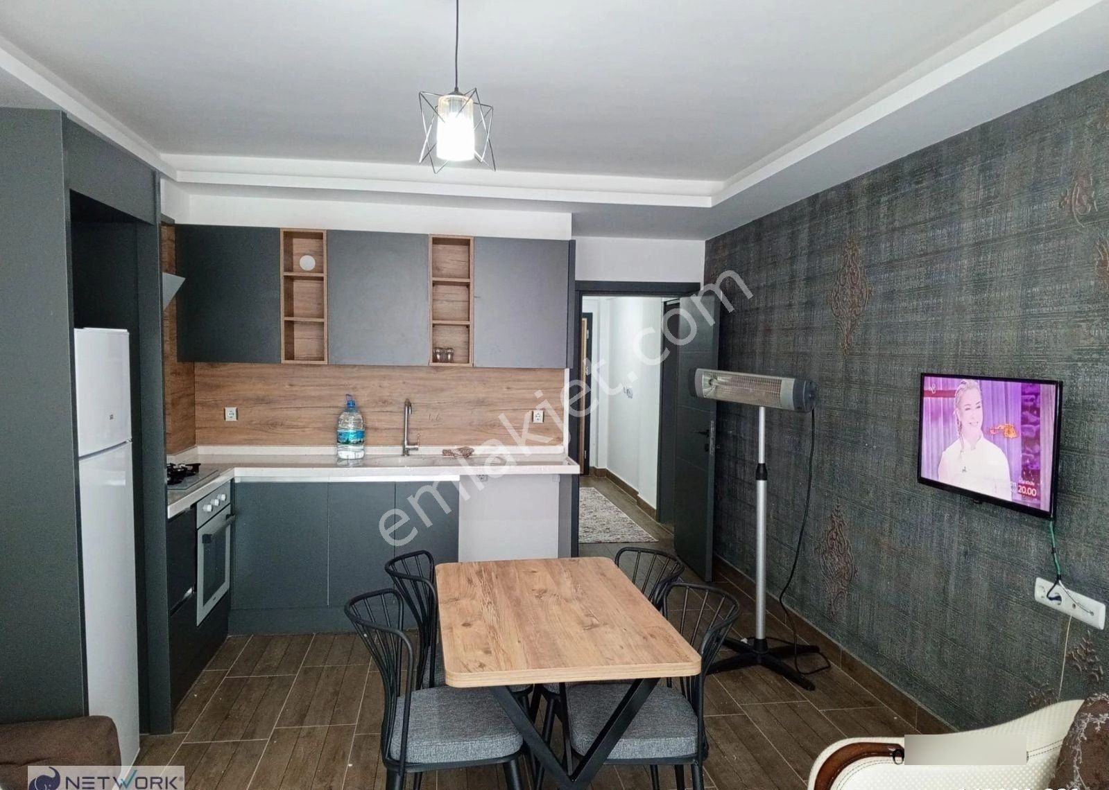 Eşin Golf Sitesinde Eşyalı Kiralık Sıfır 1+1 Daire