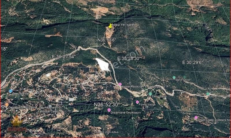 Konyaaltı Geyikbayırı'nda Mükemmel Arazi - Görsel 5