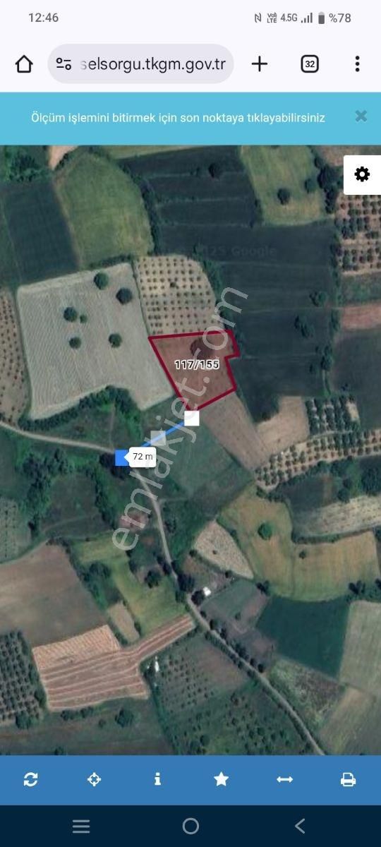 Bursa İnegöl'de 4 Dönüm Cevizlik - Görsel 4