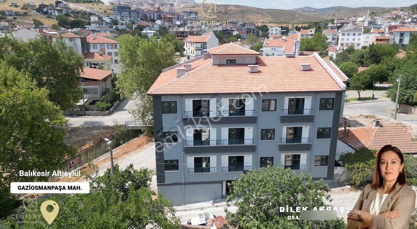 Century21 Bal'dan Gaziosmanpaşa Mah.de Satılık 1+1 Daire - Görsel 13