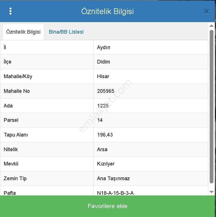 Didim Hisar Mahallesinde Harika Konumda Arsa!!!! - Görsel 3
