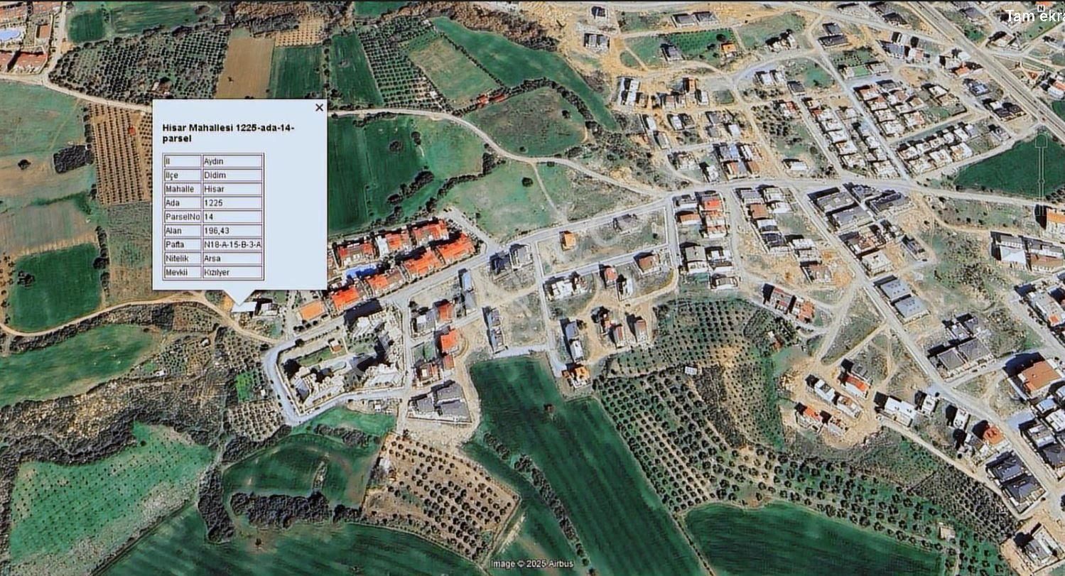 Didim Hisar Mahallesinde Harika Konumda Arsa!!!!