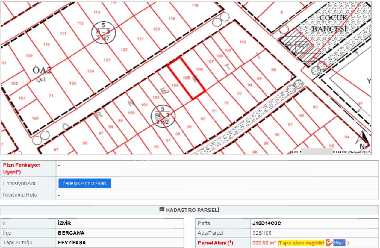 Satılık Konut İmarlı Arsa (342 M2) - Görsel 7