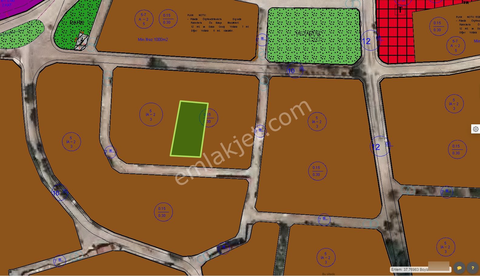 Hatıp Mahallesin De Acil Satılık Yatırıma Uygun İmarlı Arsa - Görsel 7