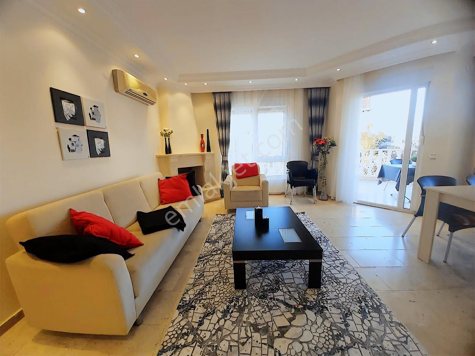 Alanya Elit Park Villa'da Deniz Manzaralı 2 Kat Eşyalı Satılık - Görsel 17