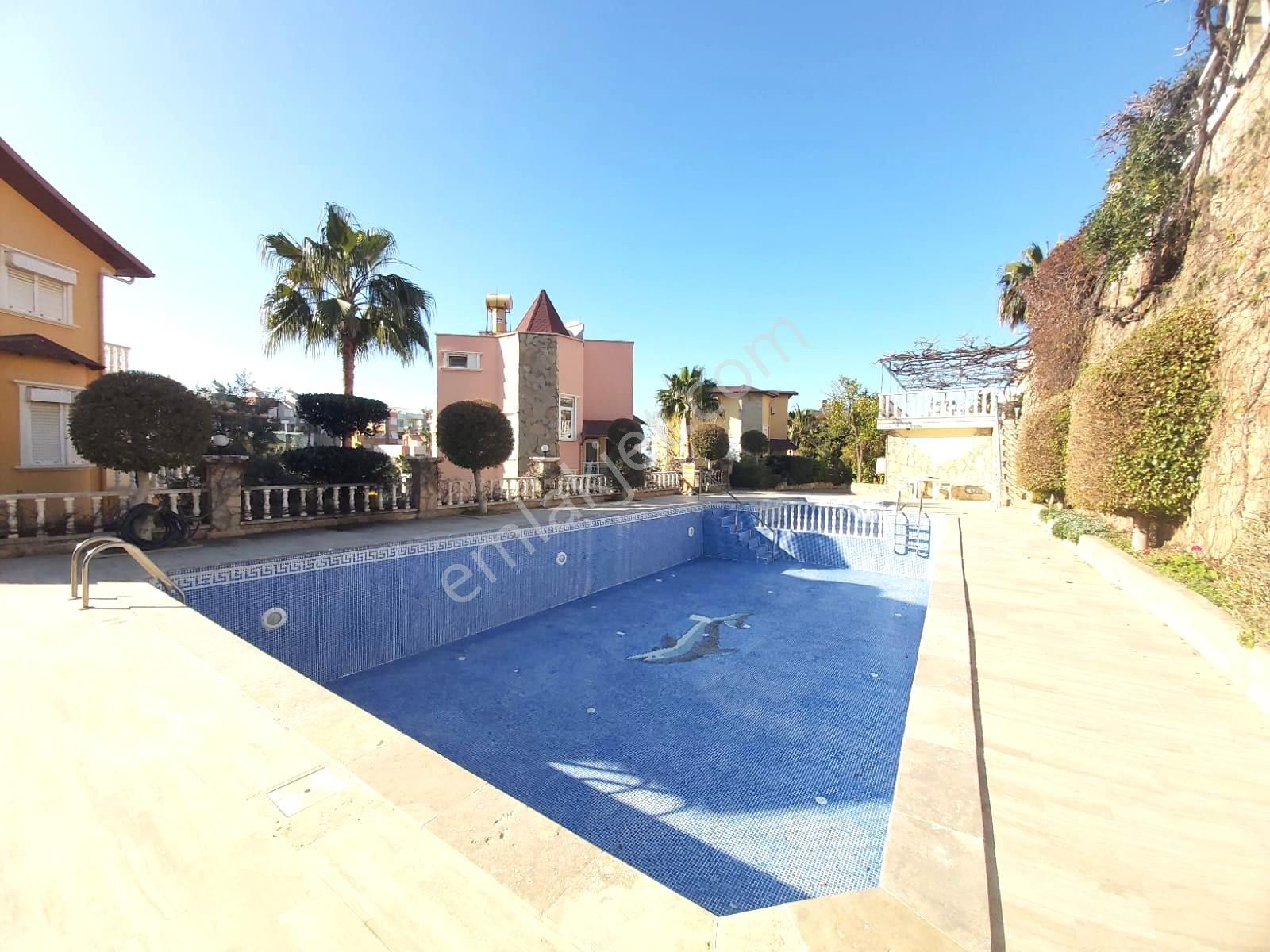 Alanya Elit Park Villa'da Deniz Manzaralı 2 Kat Eşyalı Satılık - Görsel 21