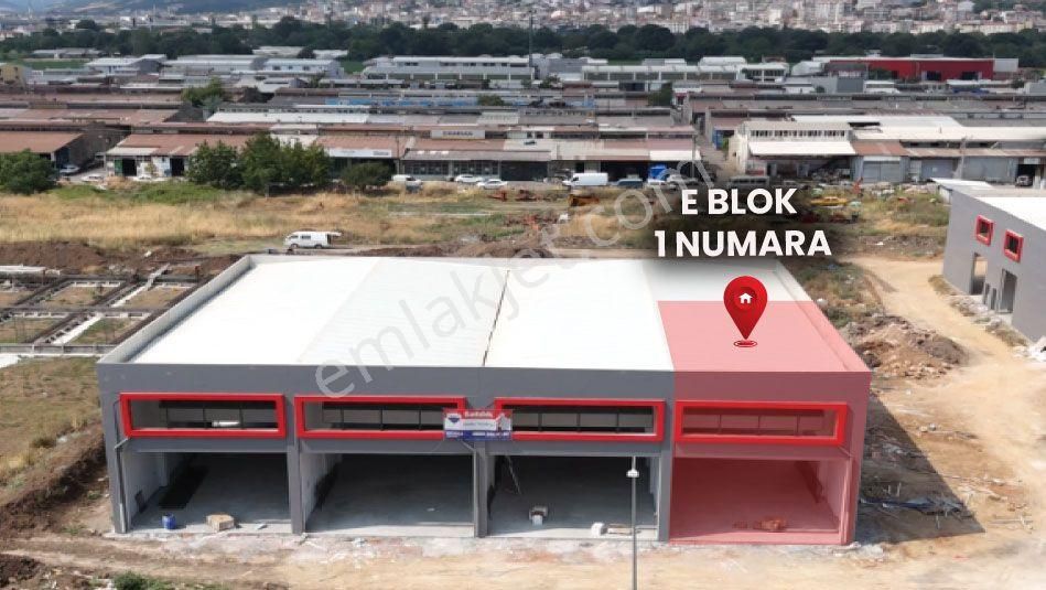Biga Sanayi Bölgesi E Blok 1 No’lu Kiralık İş Yeri