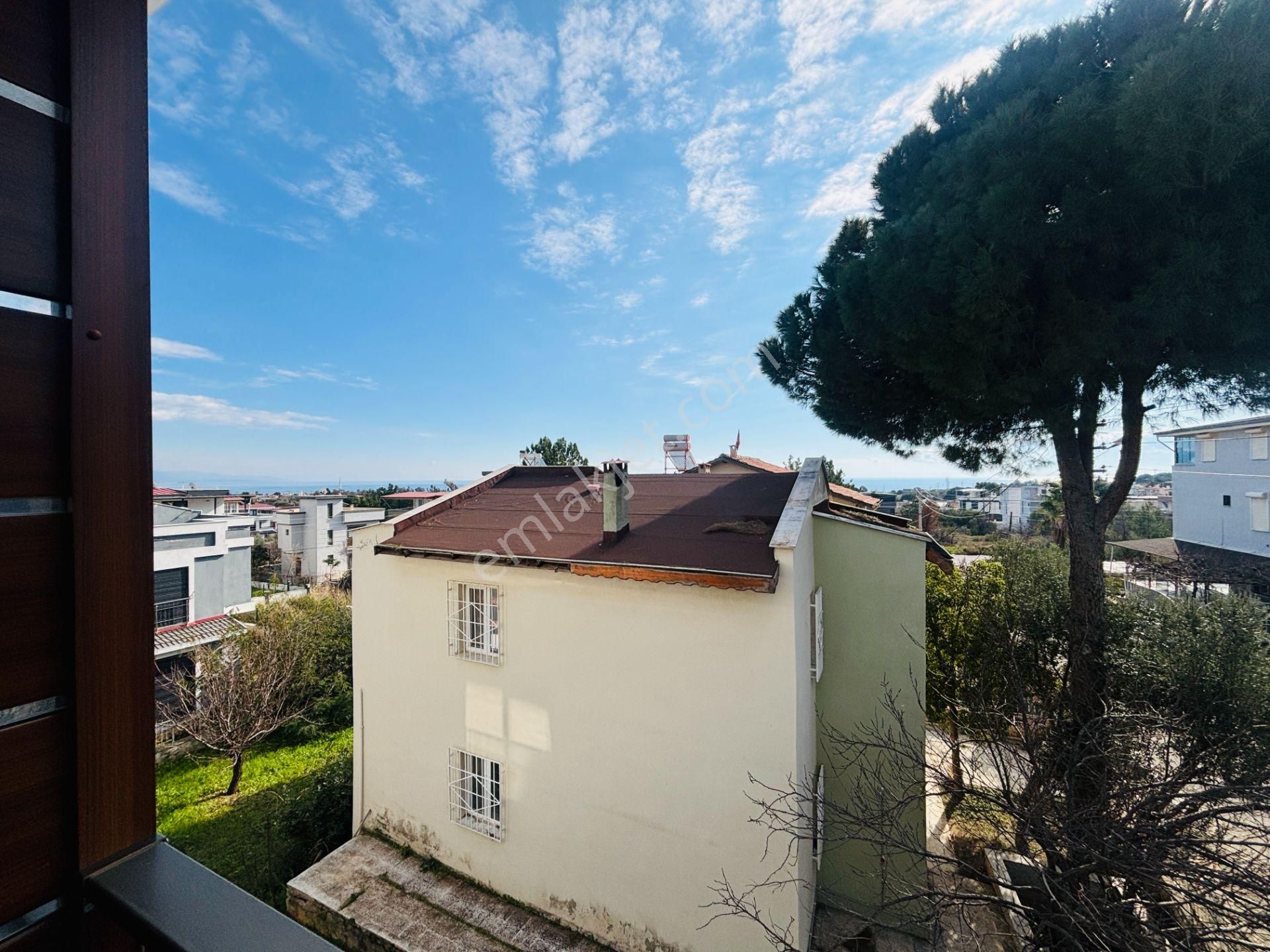 İzmir Seferihisar Doğanbey'de Deniz Manzaralı Kat Mülkiyetli 4+1 Satılık Villa - Görsel 30