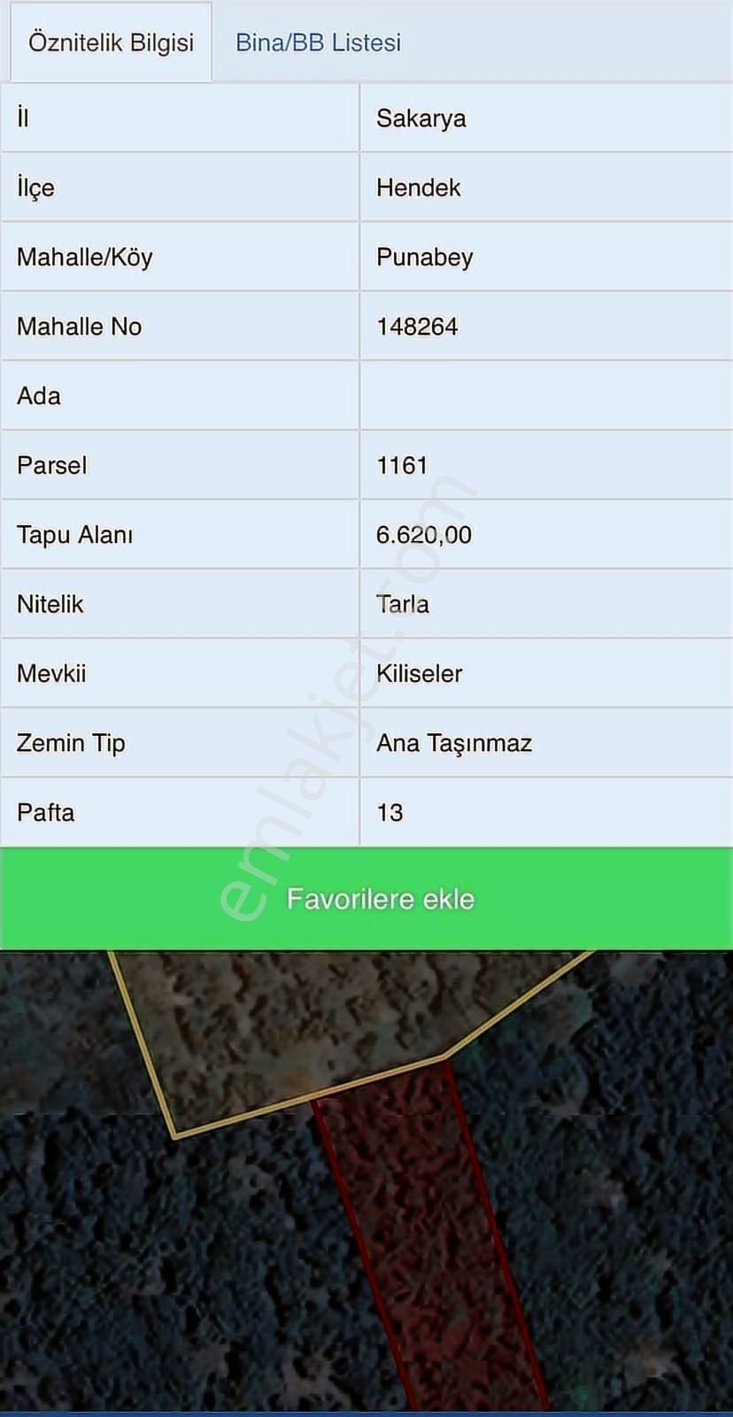 Sakarya Hendek Punabey Satılık Arazi (bölgenin En Uygunu) - Görsel 5