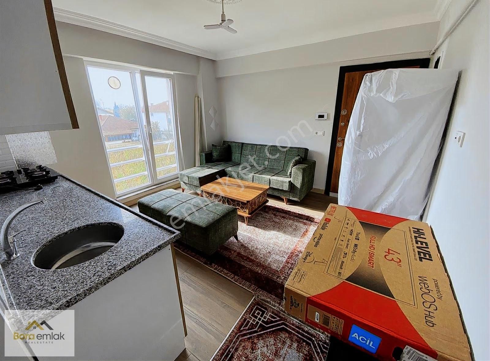 Bora Emlak'dan İnönü Mahallesinde Eşyalı Satılık 1+1 Daire - Görsel 23