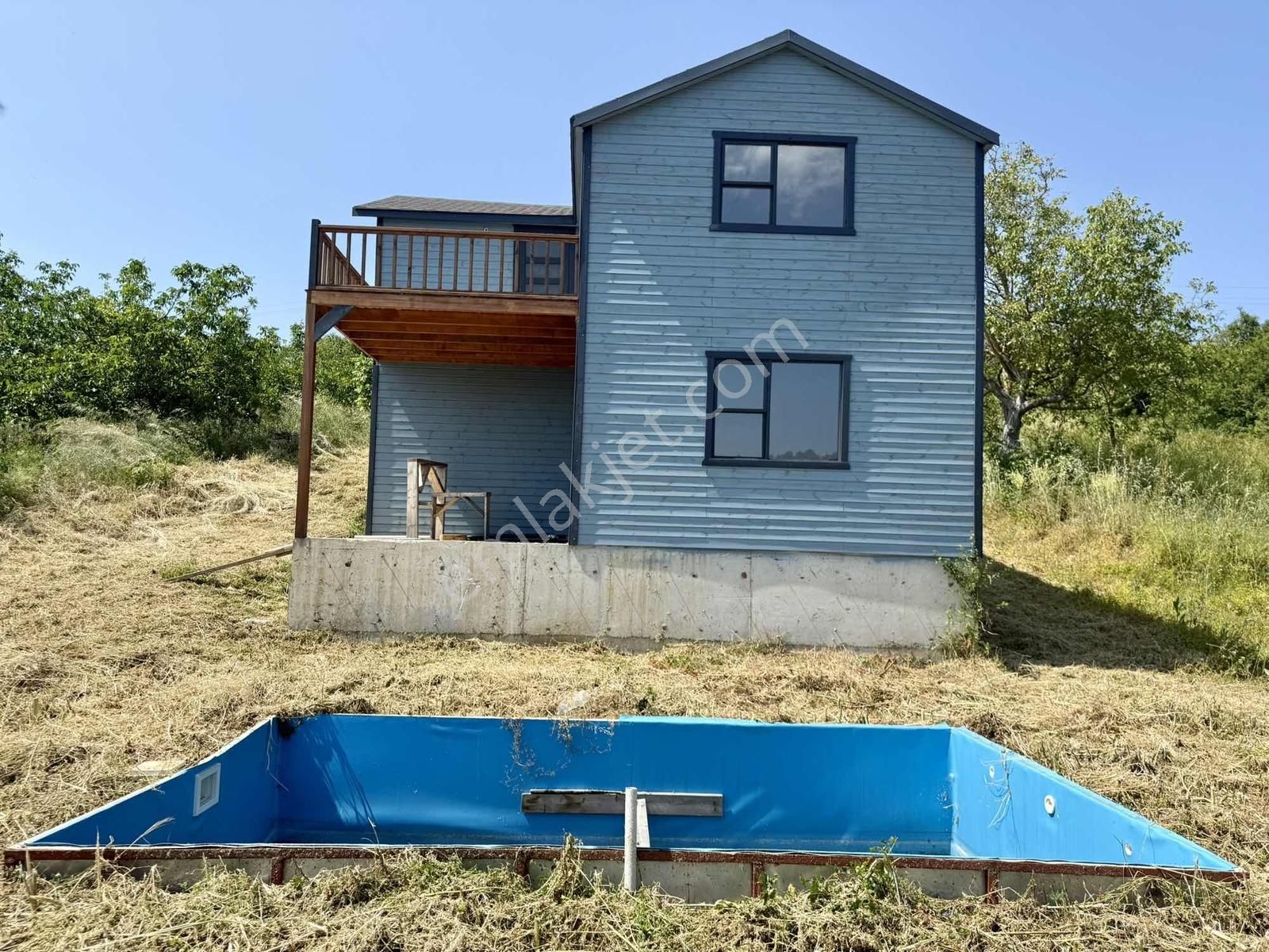 İznik Sarıağıl'da 1689 M2 Arsa İçerisine Yapılmış 150m2 Ahşap Ev - Görsel 25