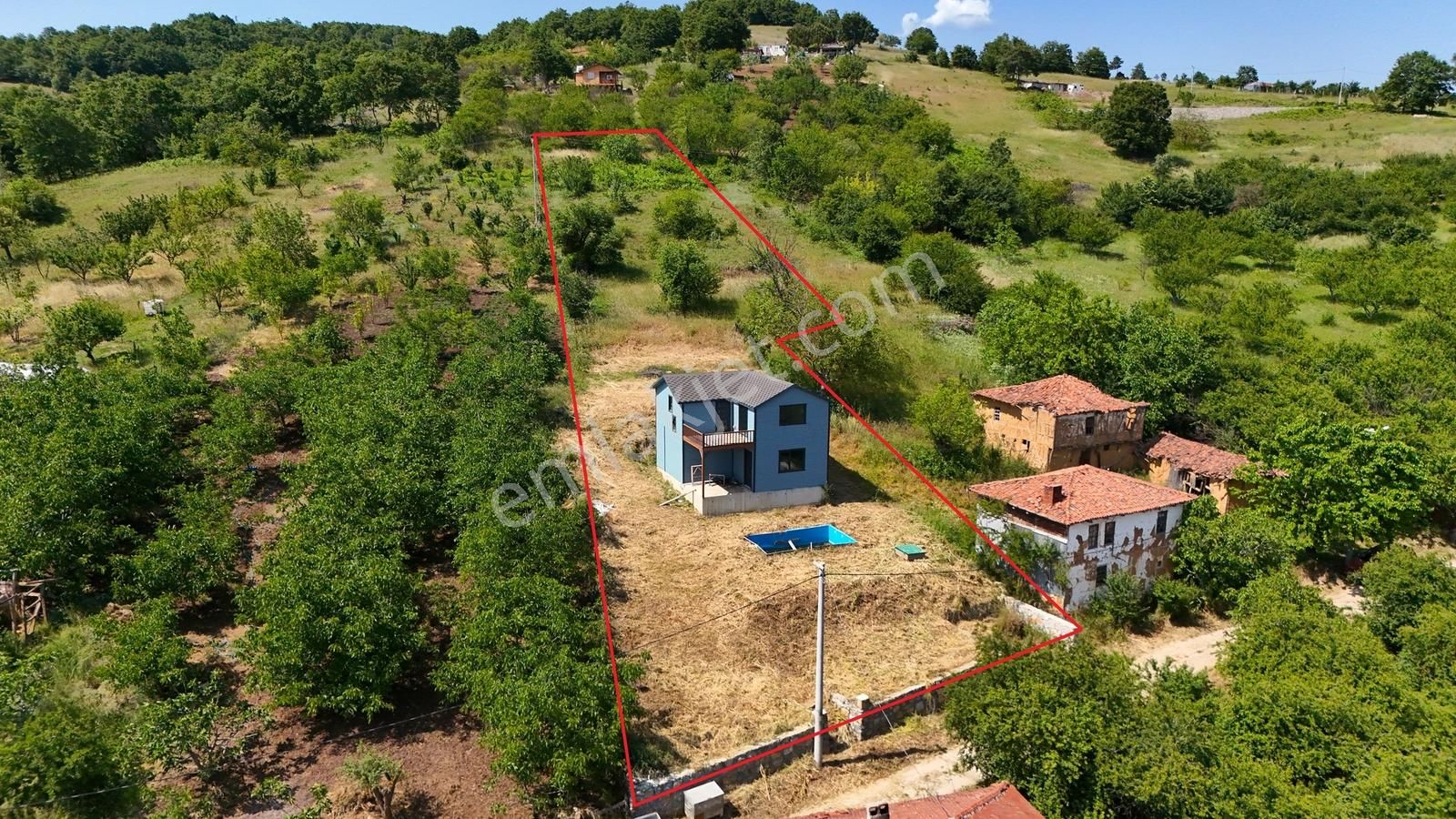 İznik Sarıağıl'da 1689 M2 Arsa İçerisine Yapılmış 150m2 Ahşap Ev - Görsel 22