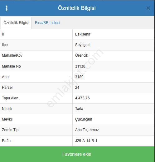 Seyitgazi Örencik'te Yatırımlık Fırsat! 4.474 M² Müstakil Parsel