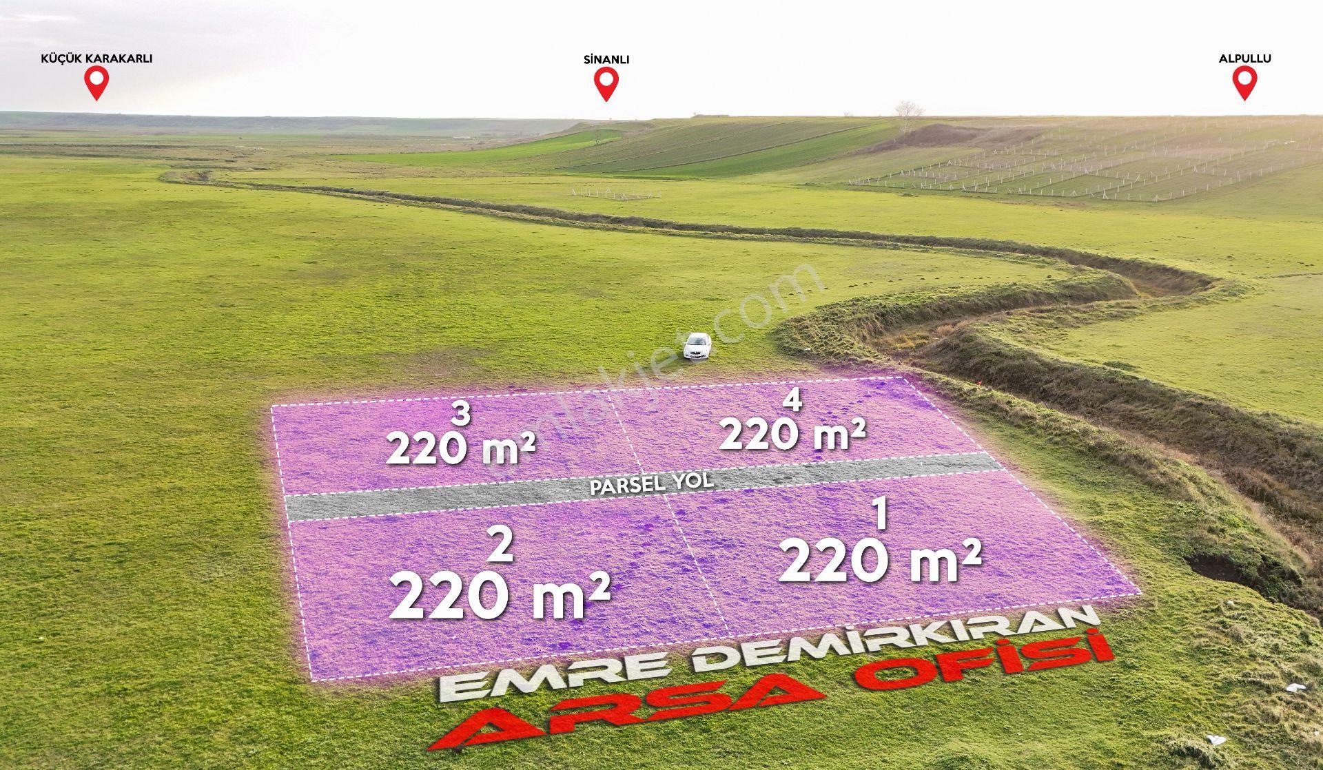 Lüleburgaz Düğüncübaşın'da 220 M² Satılık Tarla - Görsel 3
