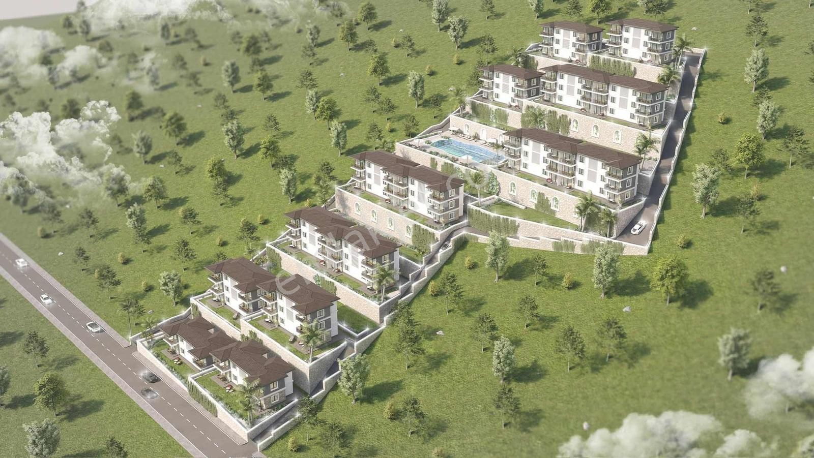 Didim Akbükte Full Deniz Manzaralı Köşe Başı 2+1 Bahçe Katı - Görsel 3