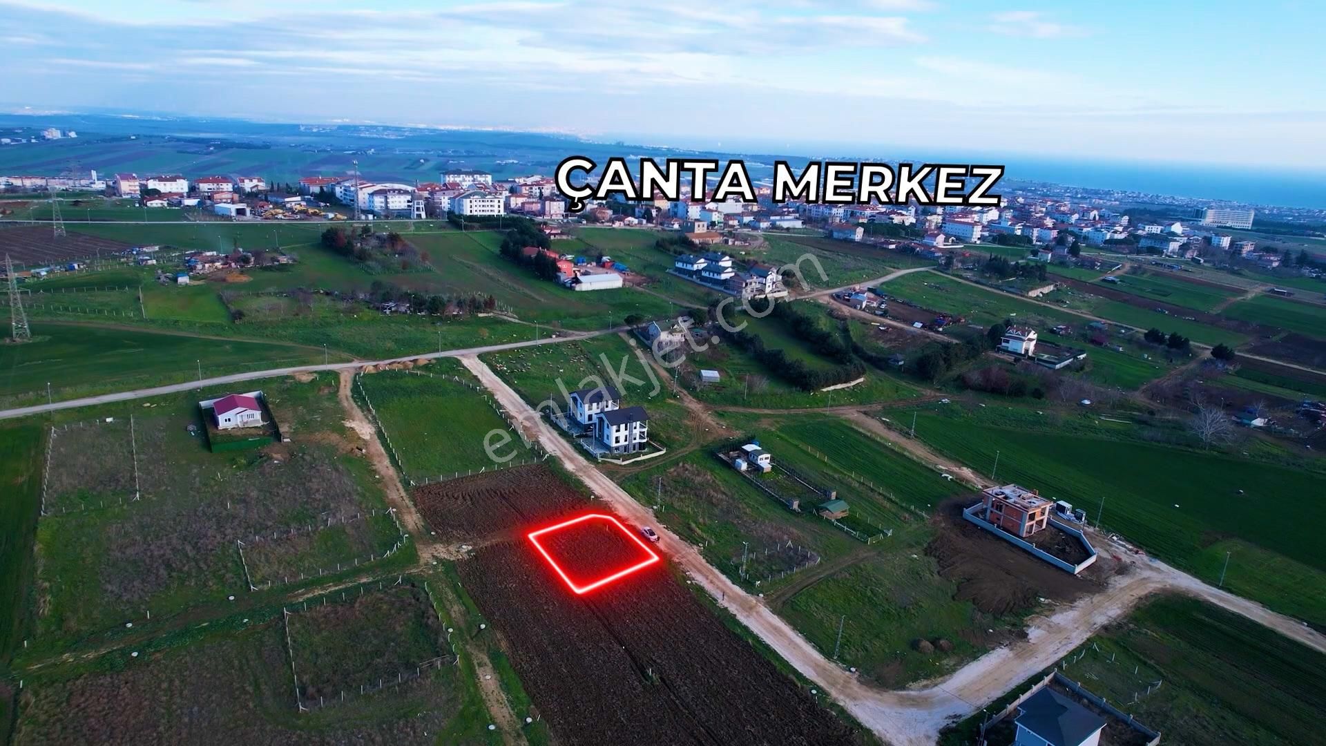 Silivri Çanta Balaban 500m2 Satılık İmarlı İfrazlı Net Arsa