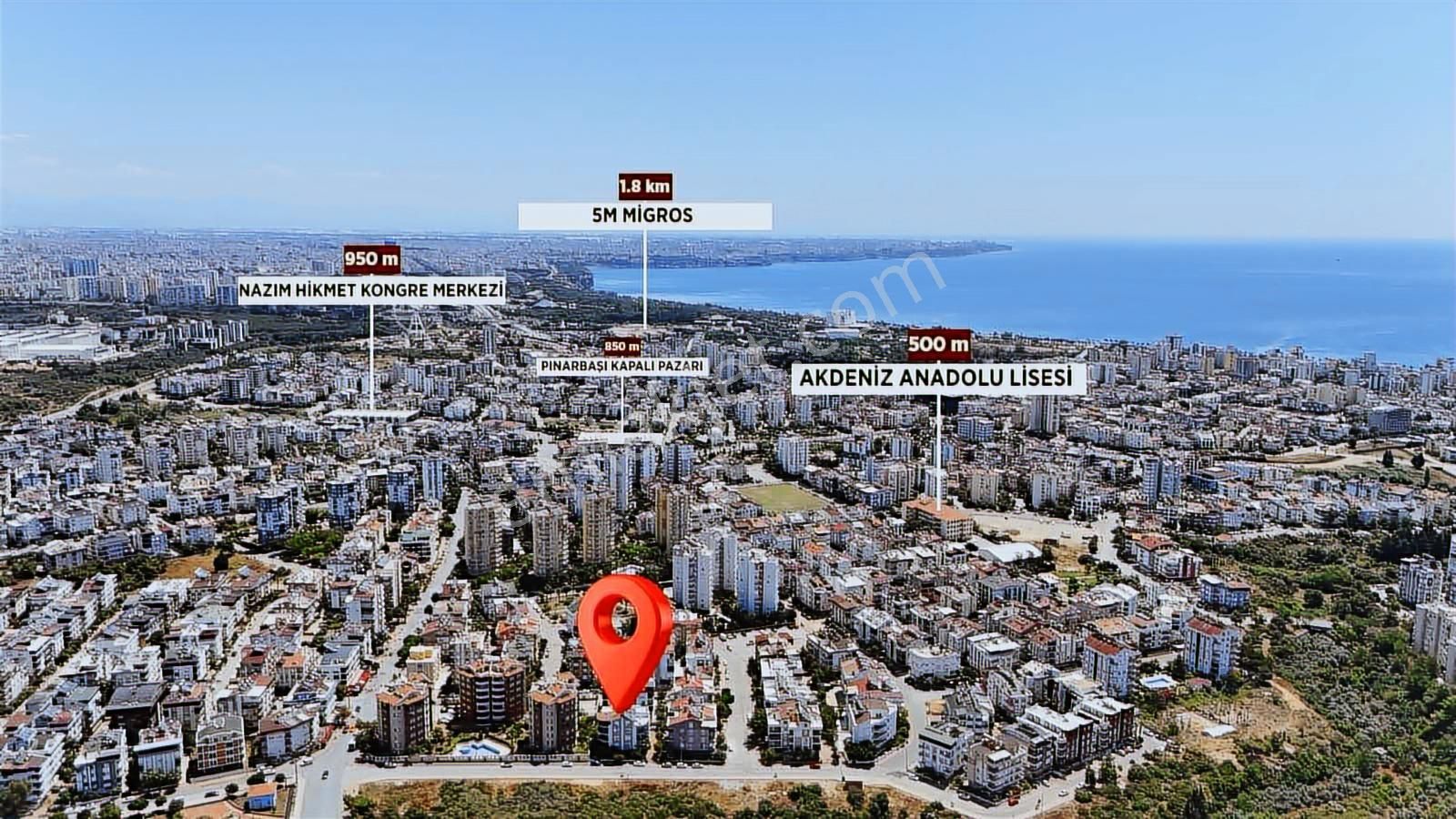 Antalya Konyaaltı Satılık 4+1 Geniş Dubleks,teraslı,sakin Semt - Görsel 19