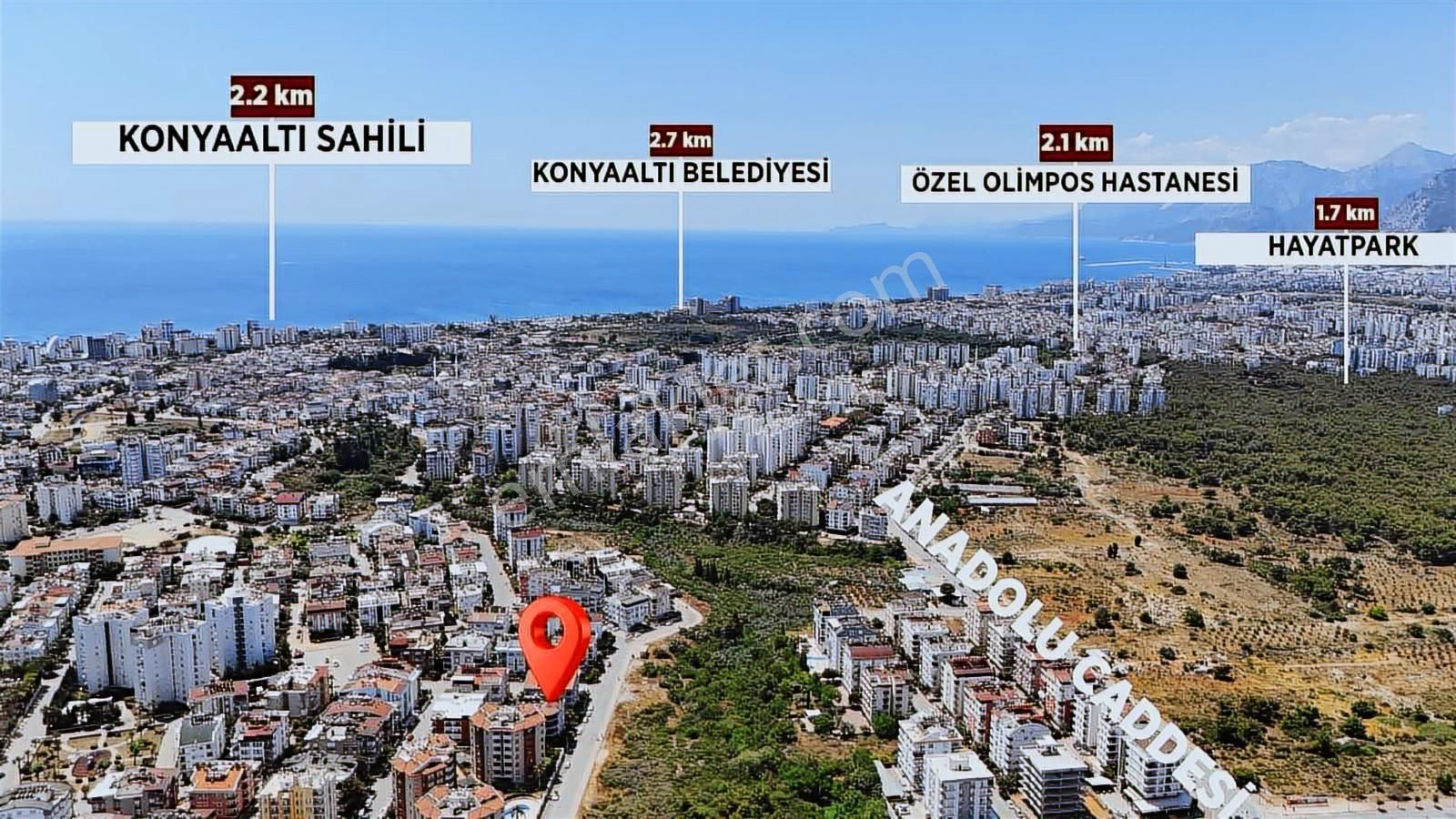 Antalya Konyaaltı Satılık 4+1 Geniş Dubleks,teraslı,sakin Semt - Görsel 25
