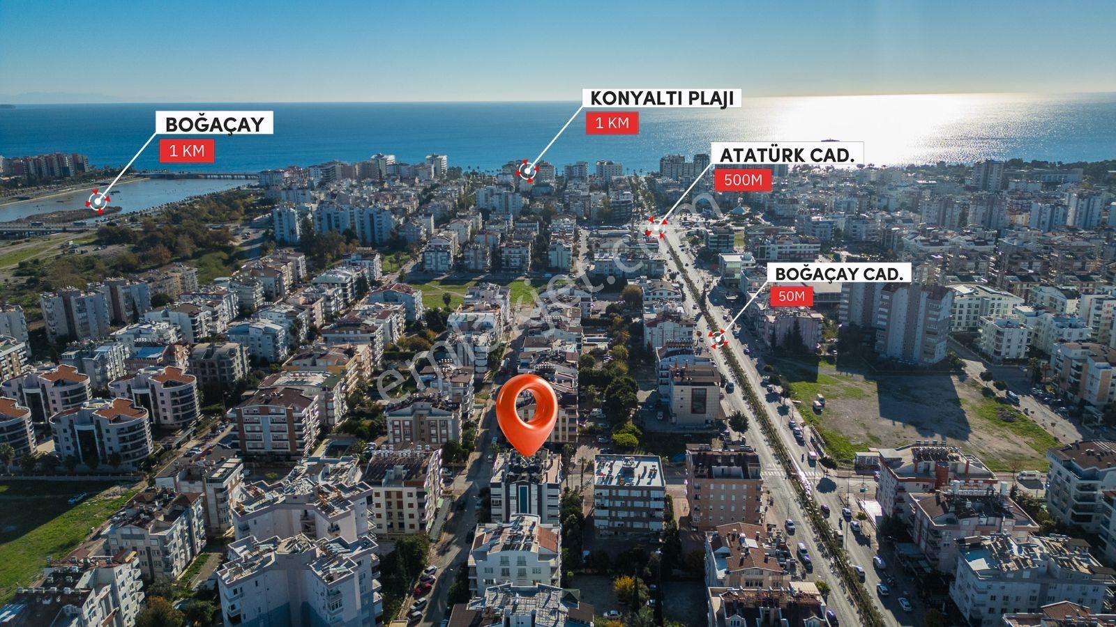 Satılık Daire 3+1 Liman Mahallesi Konyaaltı 150m2 Genişliğinde - Görsel 18