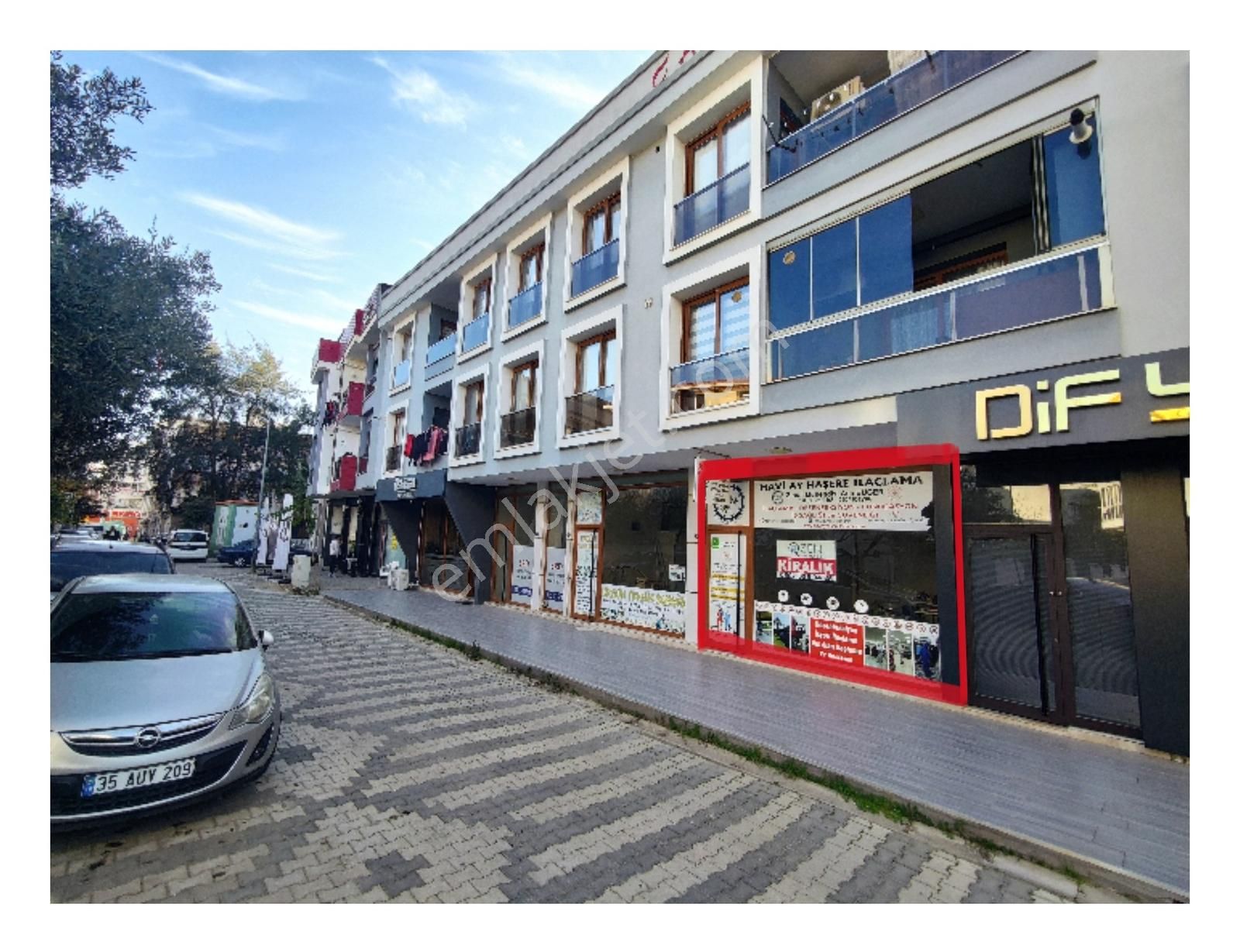 Q'zen Den Mıgros Karşısında 61 M² Baca Ruhsatlı Dükkan