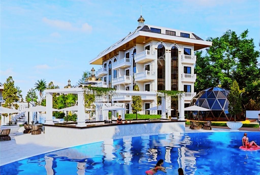 Alanya İncekum 5 Yıldızlı Otel Konseptinde Projemizden 1+1 Daire - Görsel 9