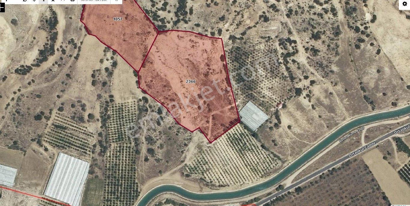 Antalya Elmalı Akçay Satılık Yatırımlık 29828 M2 Tarla