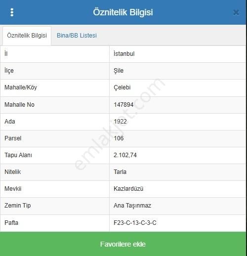 Şile Çelebi'de Satılık Tek Tapu Tarla - Görsel 2